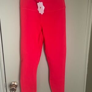 NWT Fabletics Electric Cherry Define High Waisted Leggings